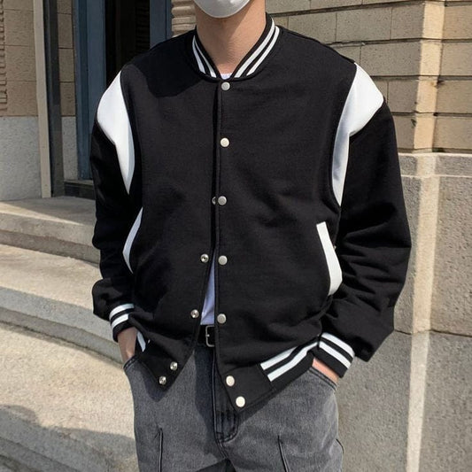 GLOID Classic Varsity Jacket – Retro Letterman Style Streetwear for Men & Women