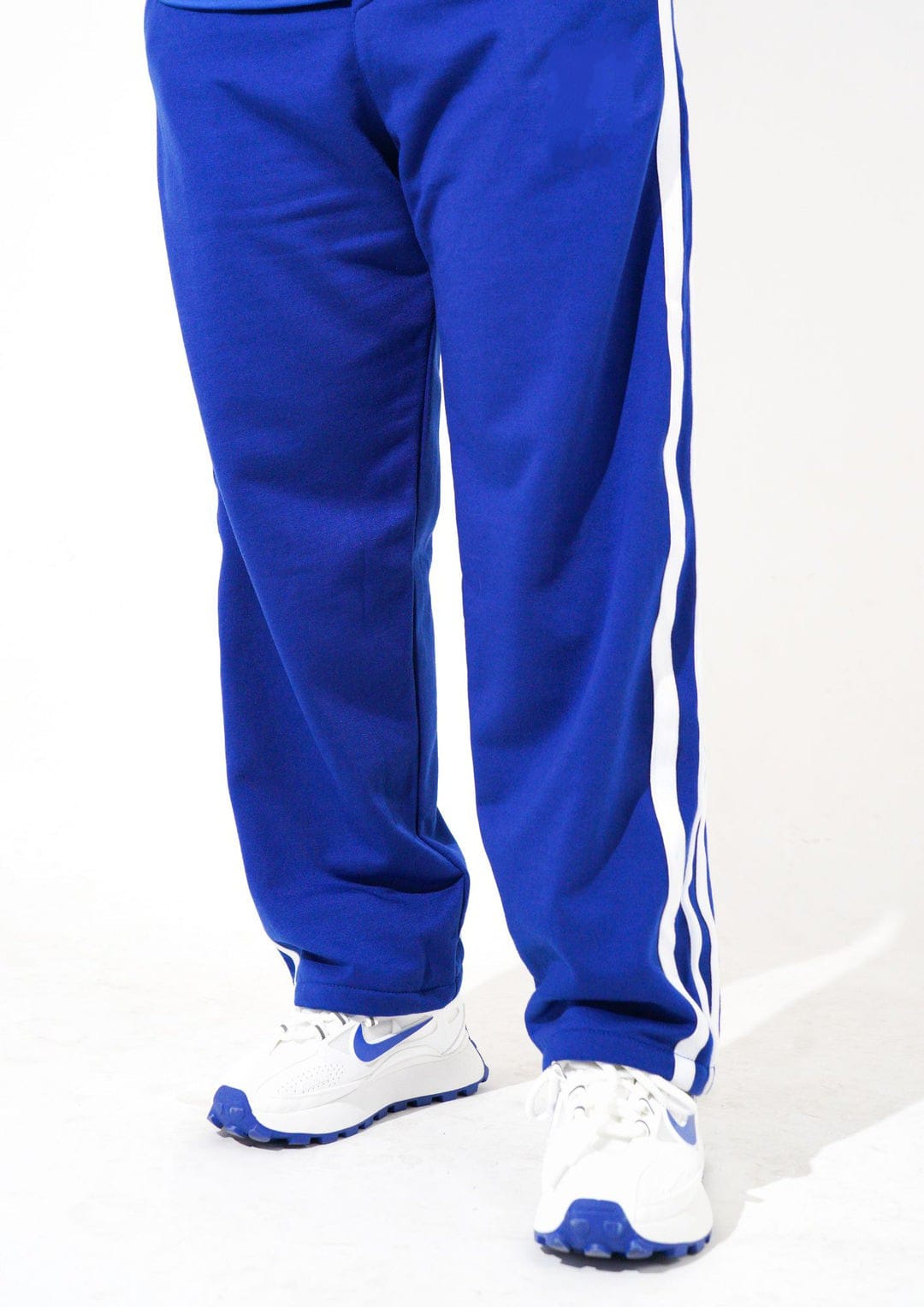 GLOID Men’s Royal Blue Track Pants – Athletic Streetwear Comfort Fit