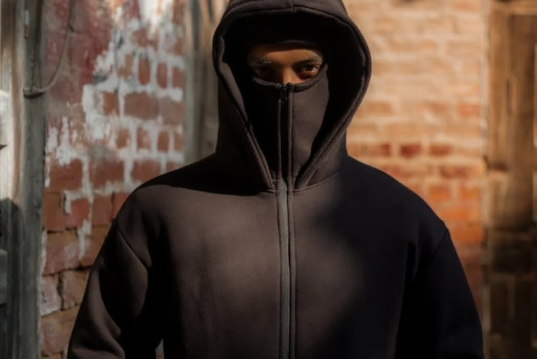 Balaclava Hoodie - Ninja Mask Hoodie for Streetwear Style | GLOID