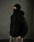 Black Balaclava Hoodie – GLOID Stealth Comfort Edition