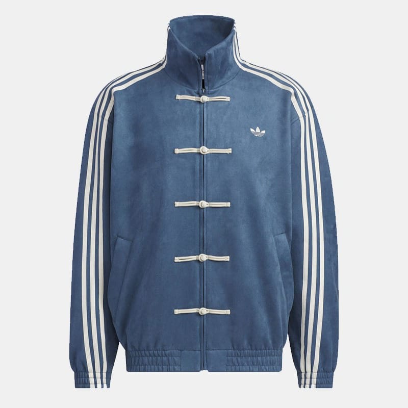 GLOID Navy Blue CNY Jacket – Oversized Korean Streetwear